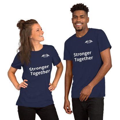 Short-Sleeve Unisex T-shirt: Stronger Together