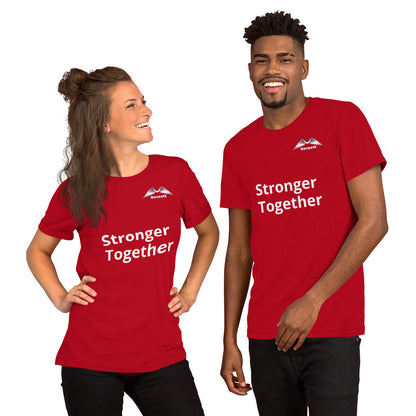 Short-Sleeve Unisex T-shirt: Stronger Together