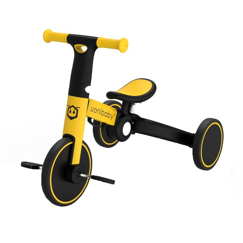 Yonibaby 4 into 1 Baby Stroller Pedal Tricycle Two Wheel Balance Bike Trolley