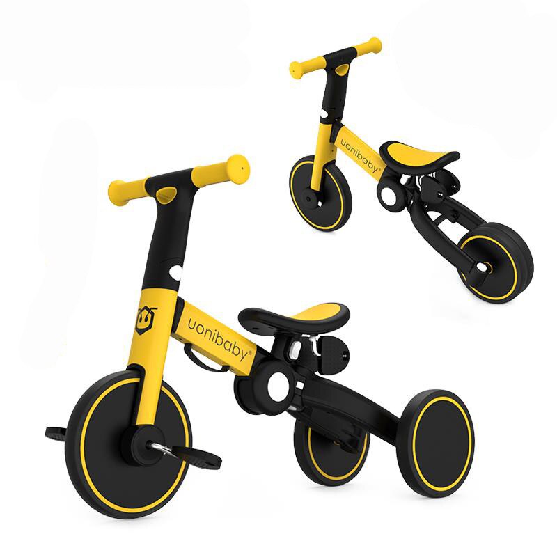 Yonibaby 4 into 1 Baby Stroller Pedal Tricycle Two Wheel Balance Bike Trolley