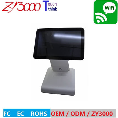 wholesale pos system 4 units/lot (I7) 12 inch 16:10 widescreen capacitive touch Screen all in one POS Terminal