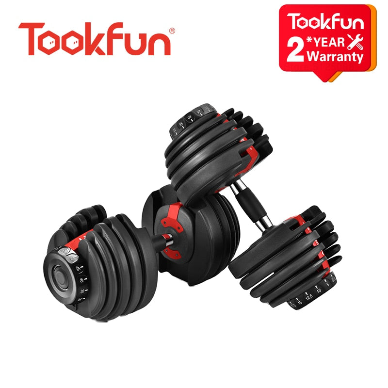 xiaomi Fast Adjustable dumbbell 24kg 52.5pounds 15 Gears Adjust Gym Equipment Automatic Smart Dumbbell Fitness Equipment Set