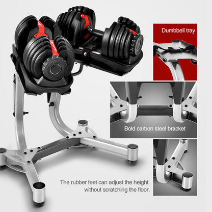 xiaomi Fast Adjustable dumbbell 24kg 52.5pounds 15 Gears Adjust Gym Equipment Automatic Smart Dumbbell Fitness Equipment Set