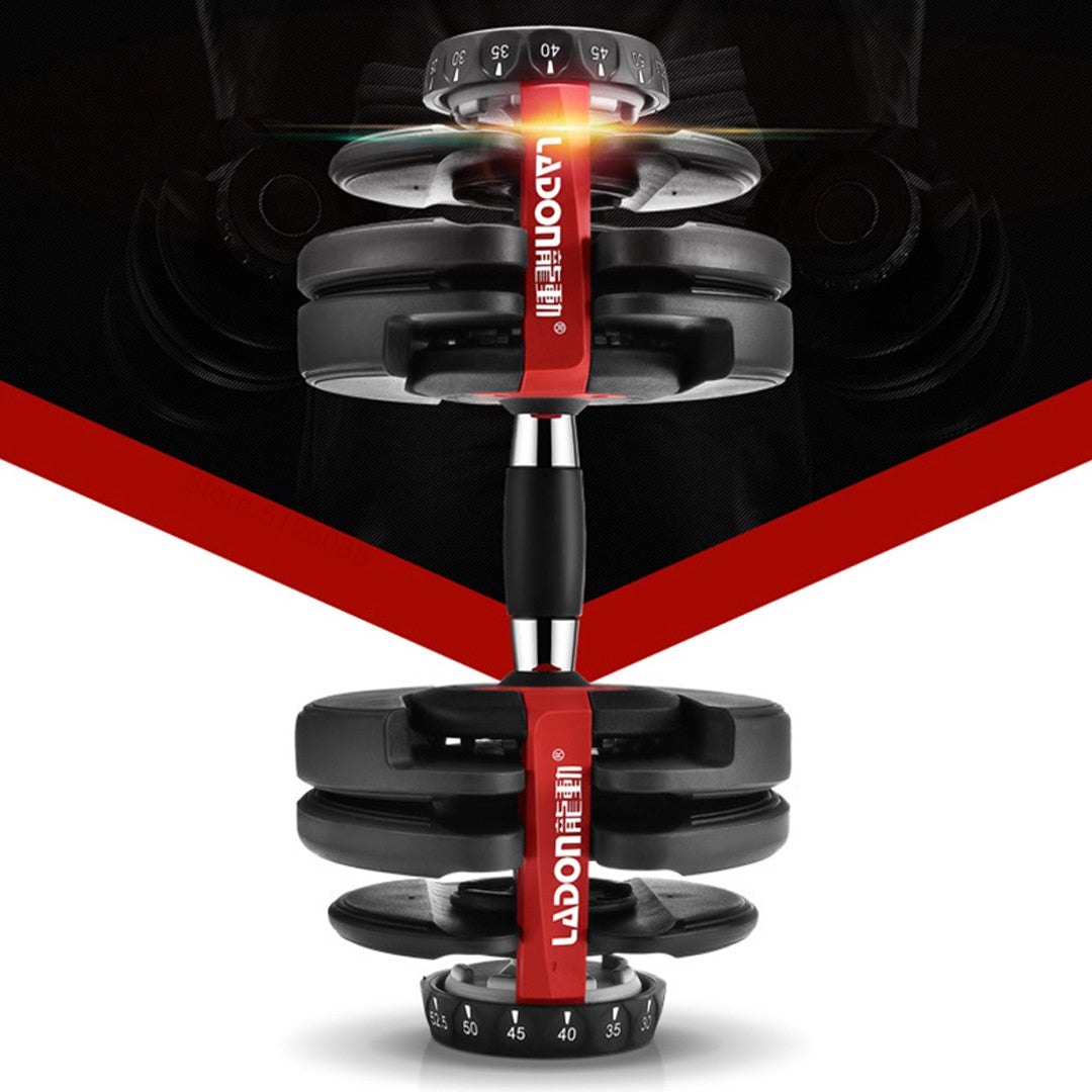 xiaomi Fast Adjustable dumbbell 24kg 52.5pounds 15 Gears Adjust Gym Equipment Automatic Smart Dumbbell Fitness Equipment Set