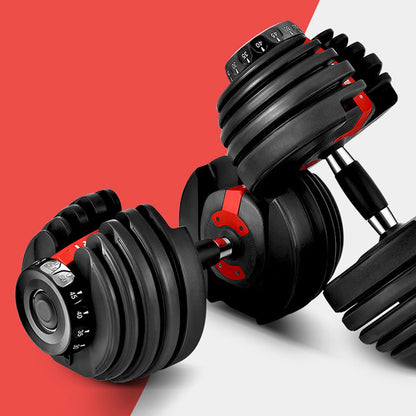 xiaomi Fast Adjustable dumbbell 24kg 52.5pounds 15 Gears Adjust Gym Equipment Automatic Smart Dumbbell Fitness Equipment Set